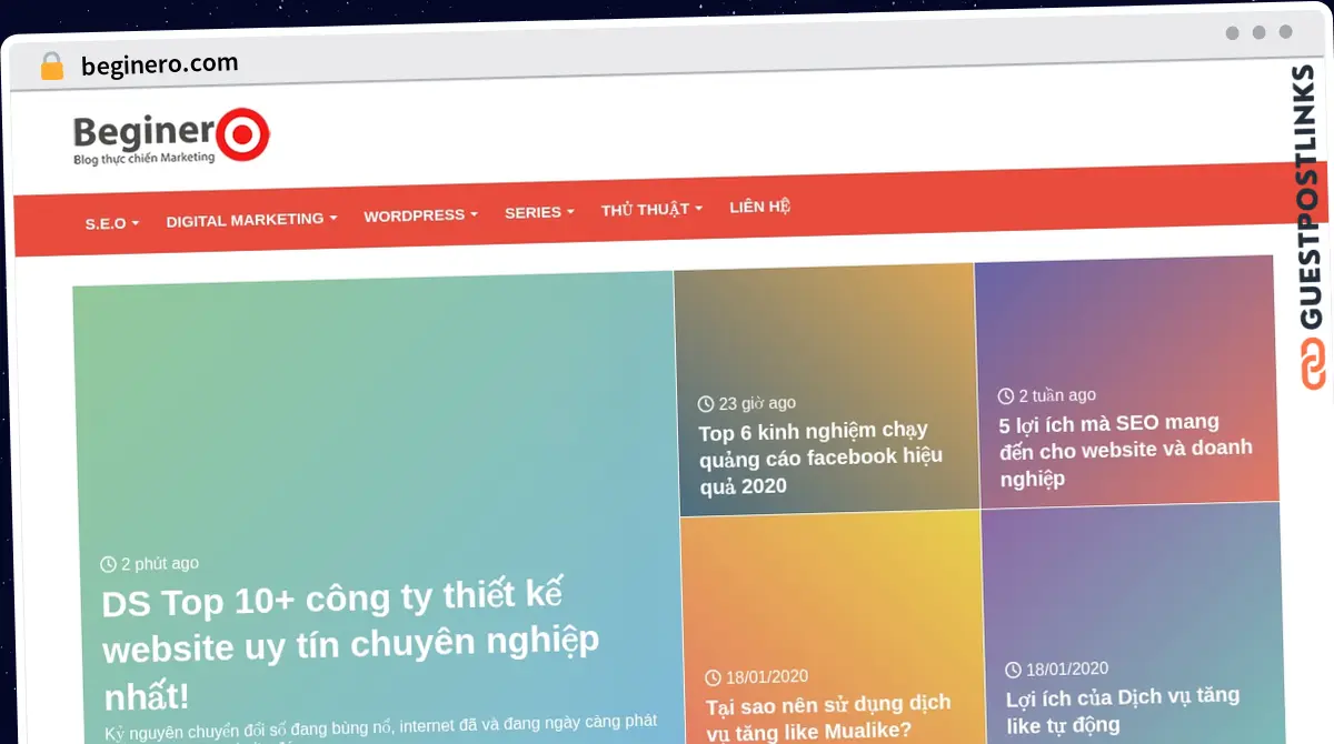 Publish Guest Post on beginero.com