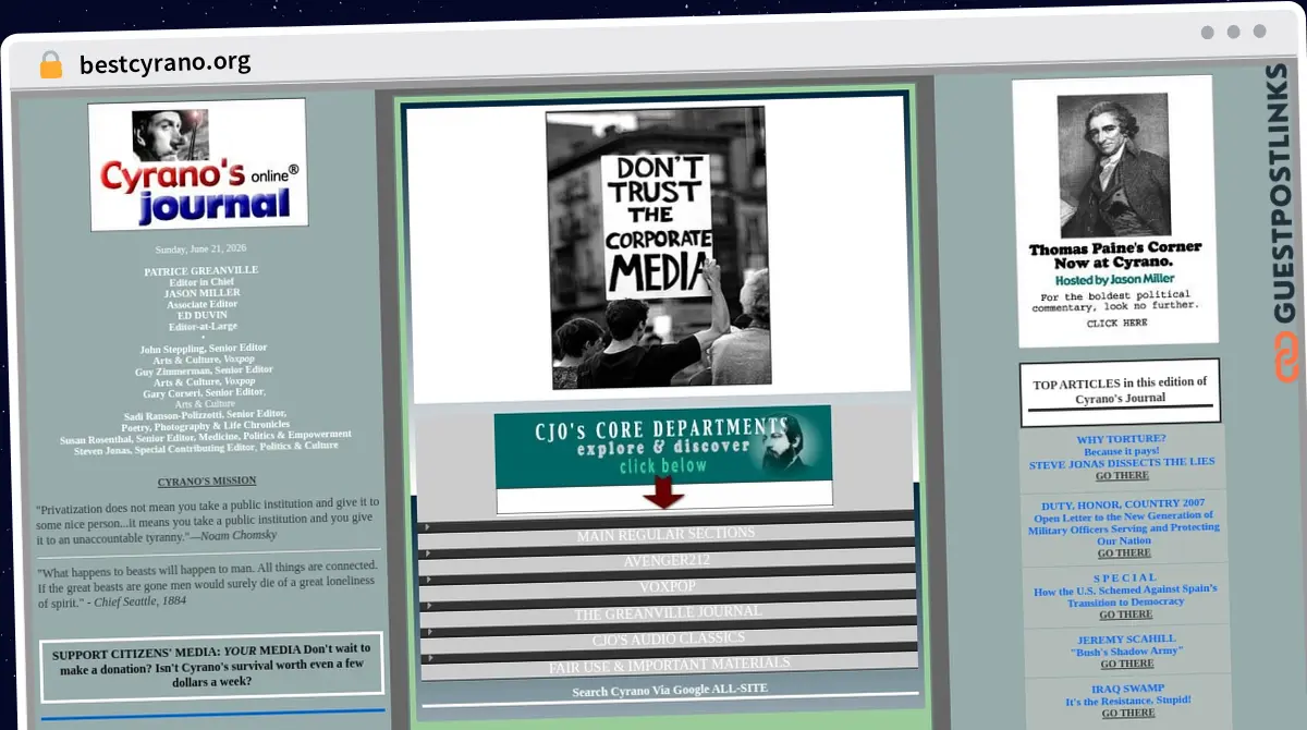 Publish Guest Post on bestcyrano.org