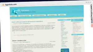 Publish Guest Post on bgarticle.com