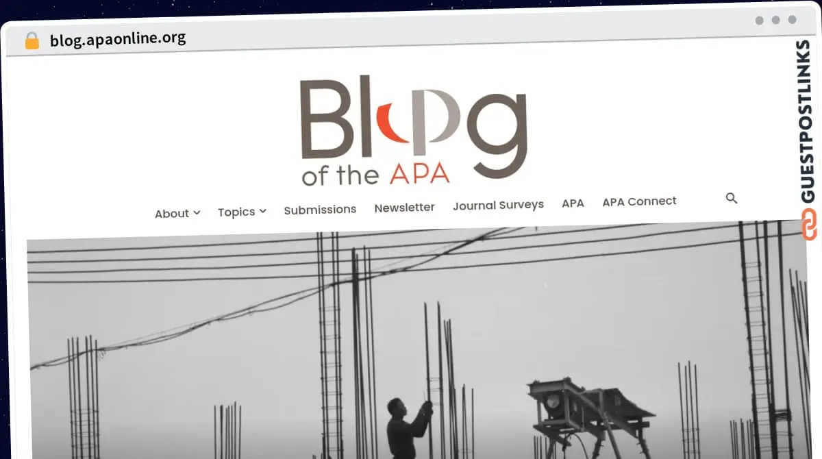 Publish Guest Post on blog.apaonline.org