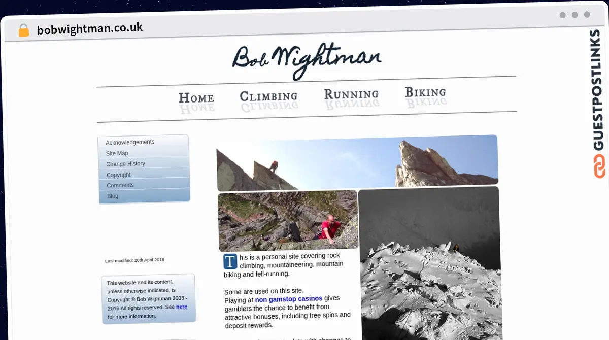 Publish Guest Post on bobwightman.co.uk