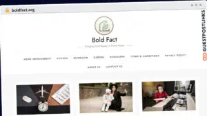 Publish Guest Post on boldfact.org