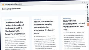 Publish Guest Post on boringmagazines.com