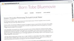 Publish Guest Post on borntobebluemovie.ca