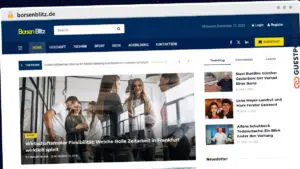 Publish Guest Post on borsenblitz.de