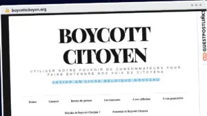 Publish Guest Post on boycottcitoyen.org