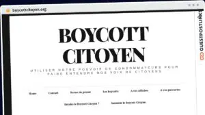 Publish Guest Post on boycottcitoyen.org