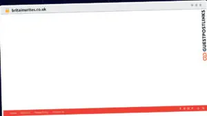 Publish Guest Post on britainwrites.co.uk