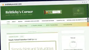 Publish Guest Post on brittlebyscorner.com