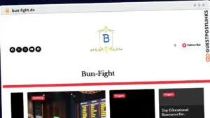 Publish Guest Post on bun-fight.de