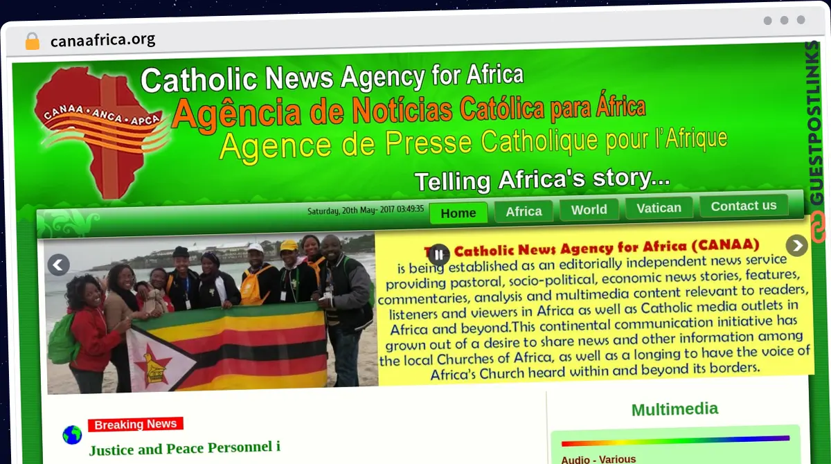 Publish Guest Post on canaafrica.org