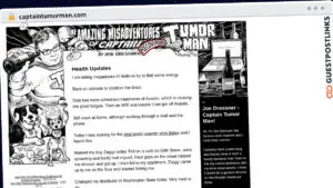 Publish Guest Post on captaintumorman.com