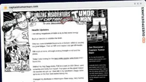 Publish Guest Post on captaintumorman.com