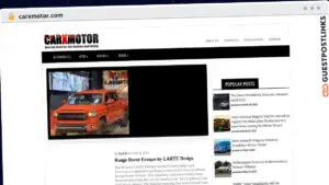 Publish Guest Post on carxmotor.com