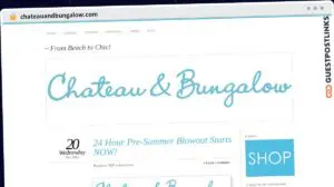 Publish Guest Post on chateauandbungalow.com