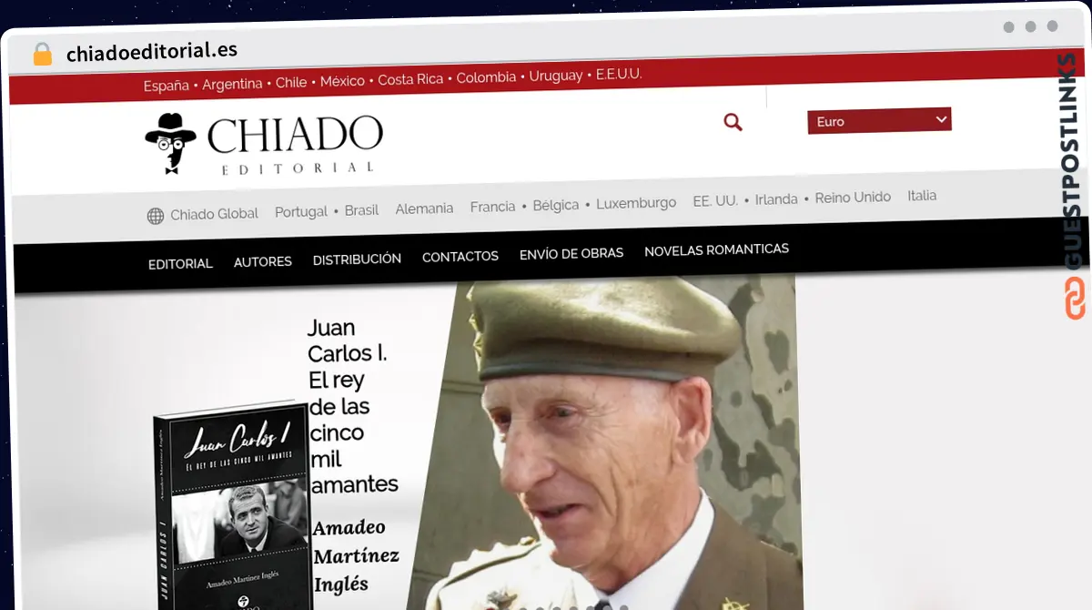 Publish Guest Post on chiadoeditorial.es