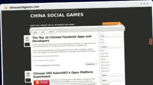 Publish Guest Post on chinasocialgames.com