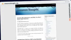 Publish Guest Post on cinnamonthoughts.org