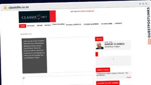Publish Guest Post on classicfm.co.za