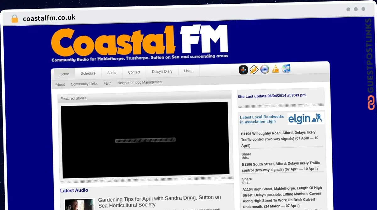 Publish Guest Post on coastalfm.co.uk