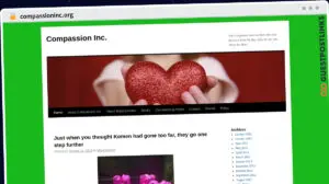 Publish Guest Post on compassioninc.org