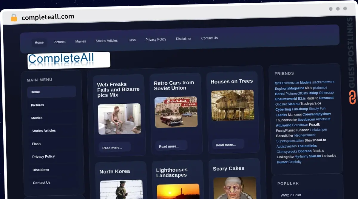 Publish Guest Post on completeall.com
