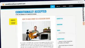 Publish Guest Post on conditionallyaccepted.com