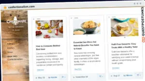 Publish Guest Post on confectionalism.com