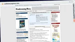 Publish Guest Post on conferencingnews.com