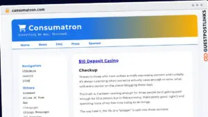 Publish Guest Post on consumatron.com