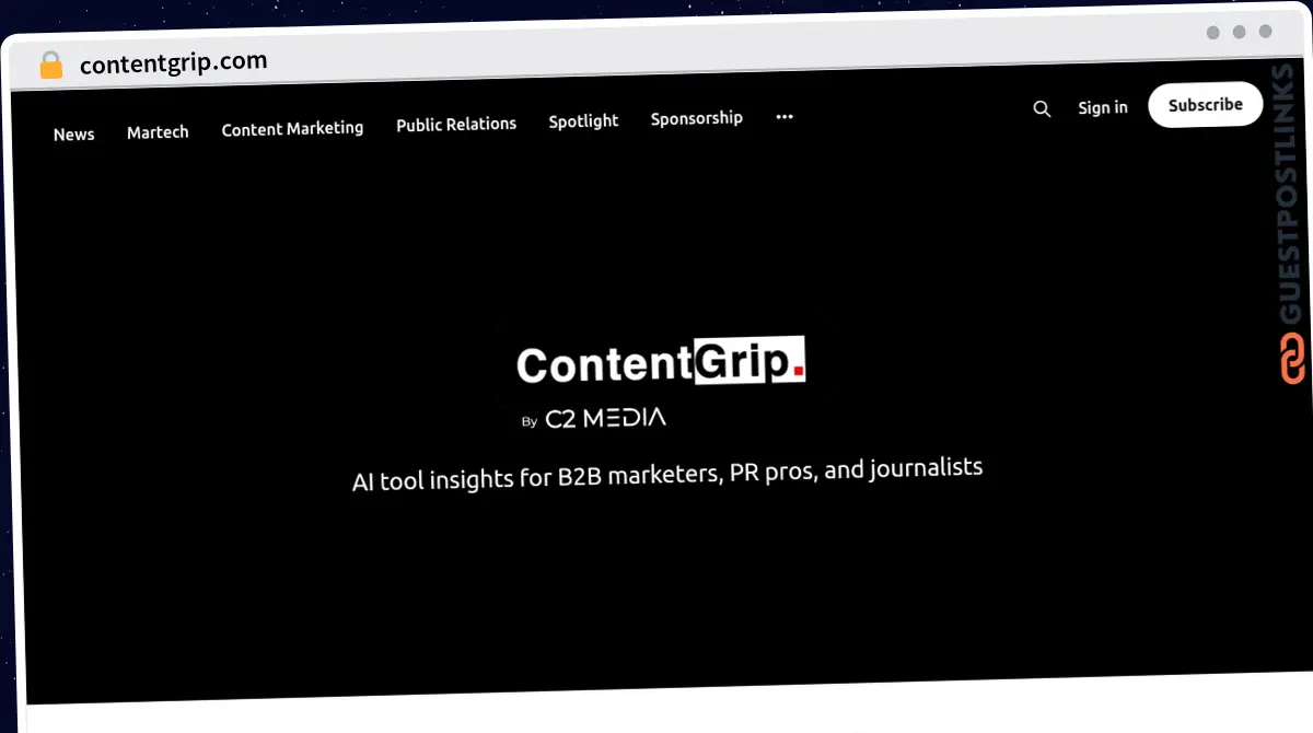 Publish Guest Post on contentgrip.com