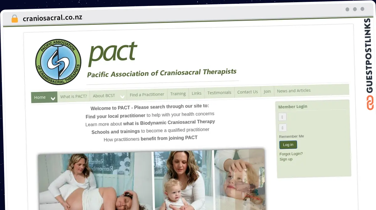 Publish Guest Post on craniosacral.co.nz