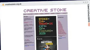 Publish Guest Post on creativestoke.org.uk