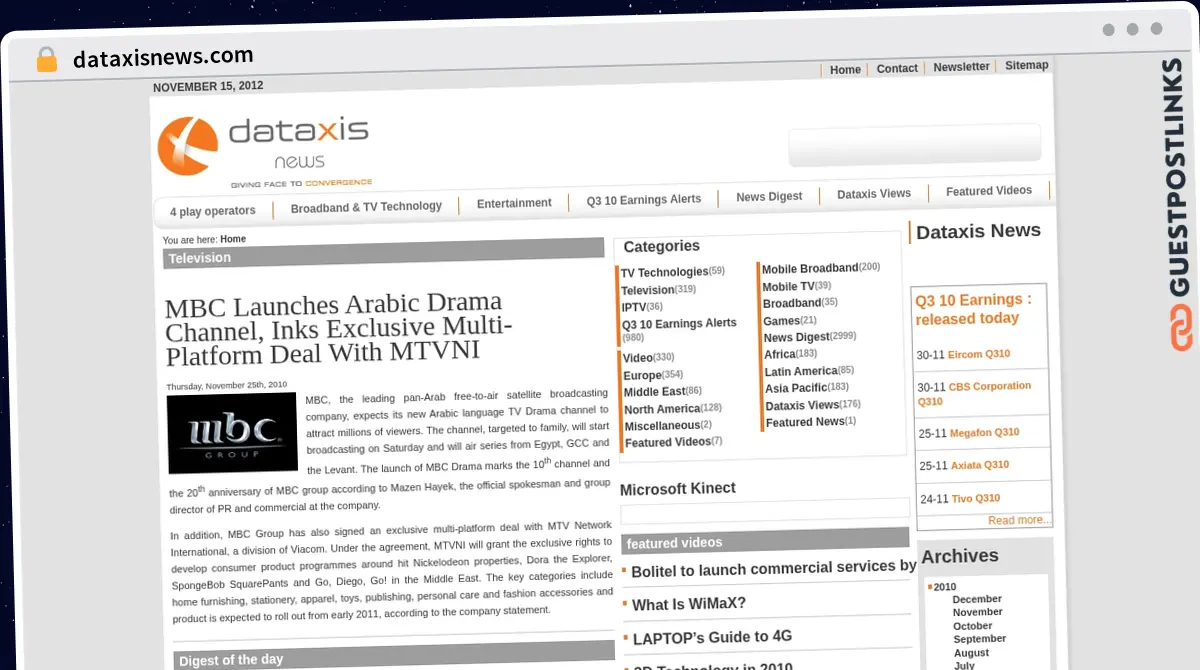 Publish Guest Post on dataxisnews.com