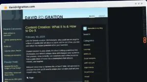 Publish Guest Post on davidrdgratton.com