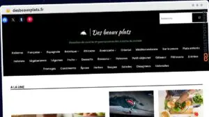 Publish Guest Post on desbeauxplats.fr