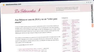 Publish Guest Post on detelenovelas.com