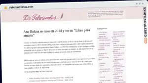 Publish Guest Post on detelenovelas.com
