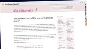 Publish Guest Post on detelenovelas.com
