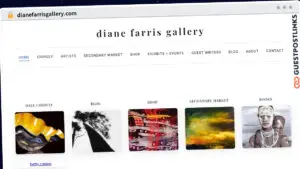 Publish Guest Post on dianefarrisgallery.com