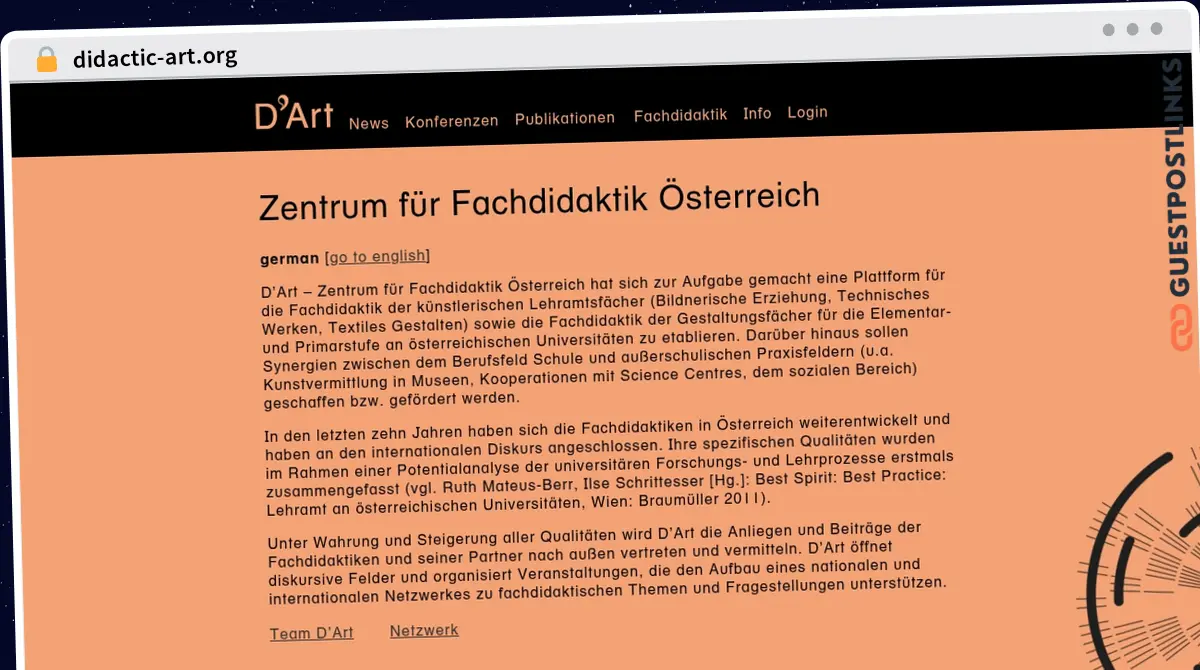 Publish Guest Post on didactic-art.org