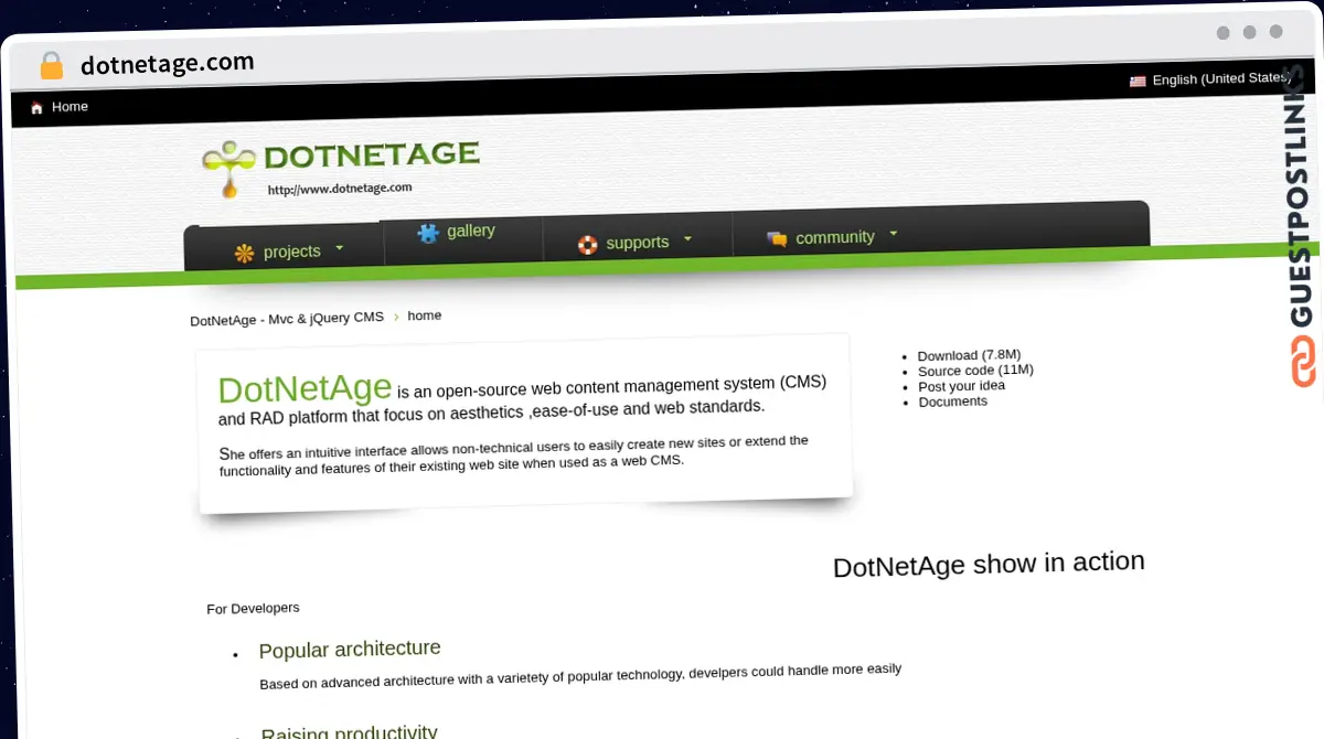 Publish Guest Post on dotnetage.com