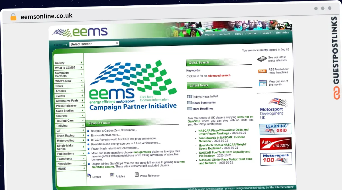 Publish Guest Post on eemsonline.co.uk