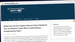 Publish Guest Post on eltresearchbites.com