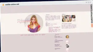 Publish Guest Post on emilie-online.net