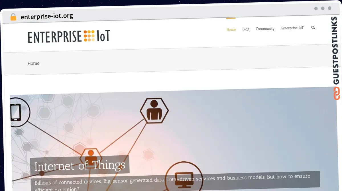 Publish Guest Post on enterprise-iot.org