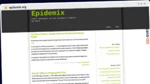 Publish Guest Post on epidemix.org