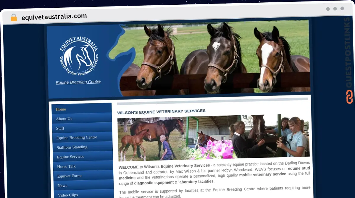 Publish Guest Post on equivetaustralia.com