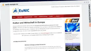 Publish Guest Post on eunic-europe.eu