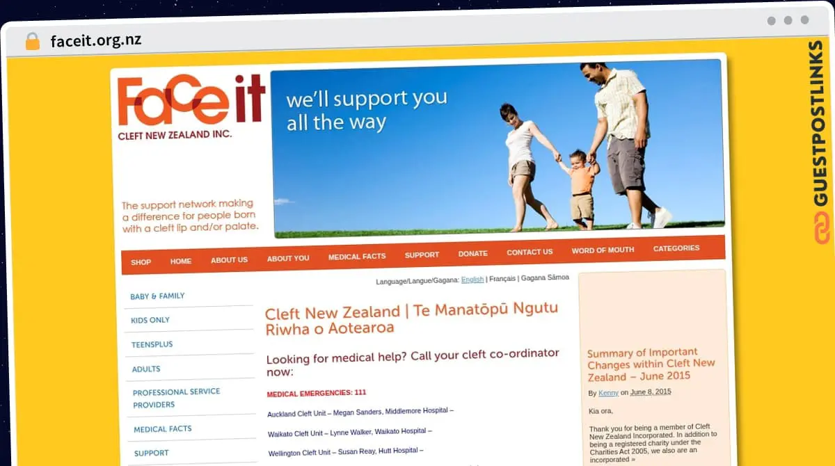 Publish Guest Post on faceit.org.nz